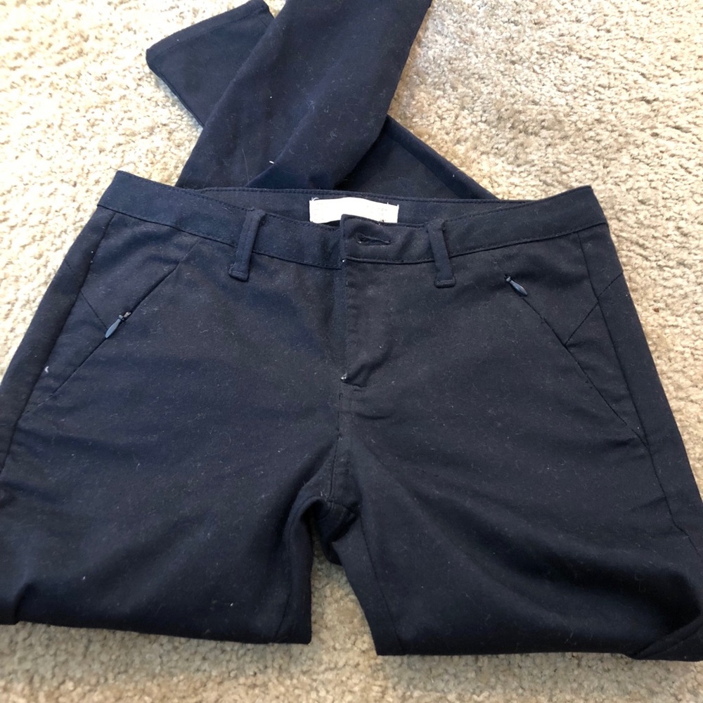 Zara dark navy blue pants